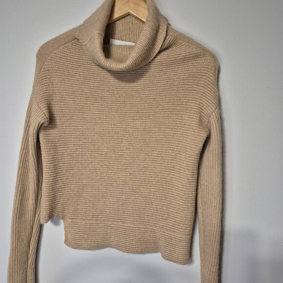 Babaton Wool and Cashmere Funnel Neck Sweater Size XS - Picture 4 of 10